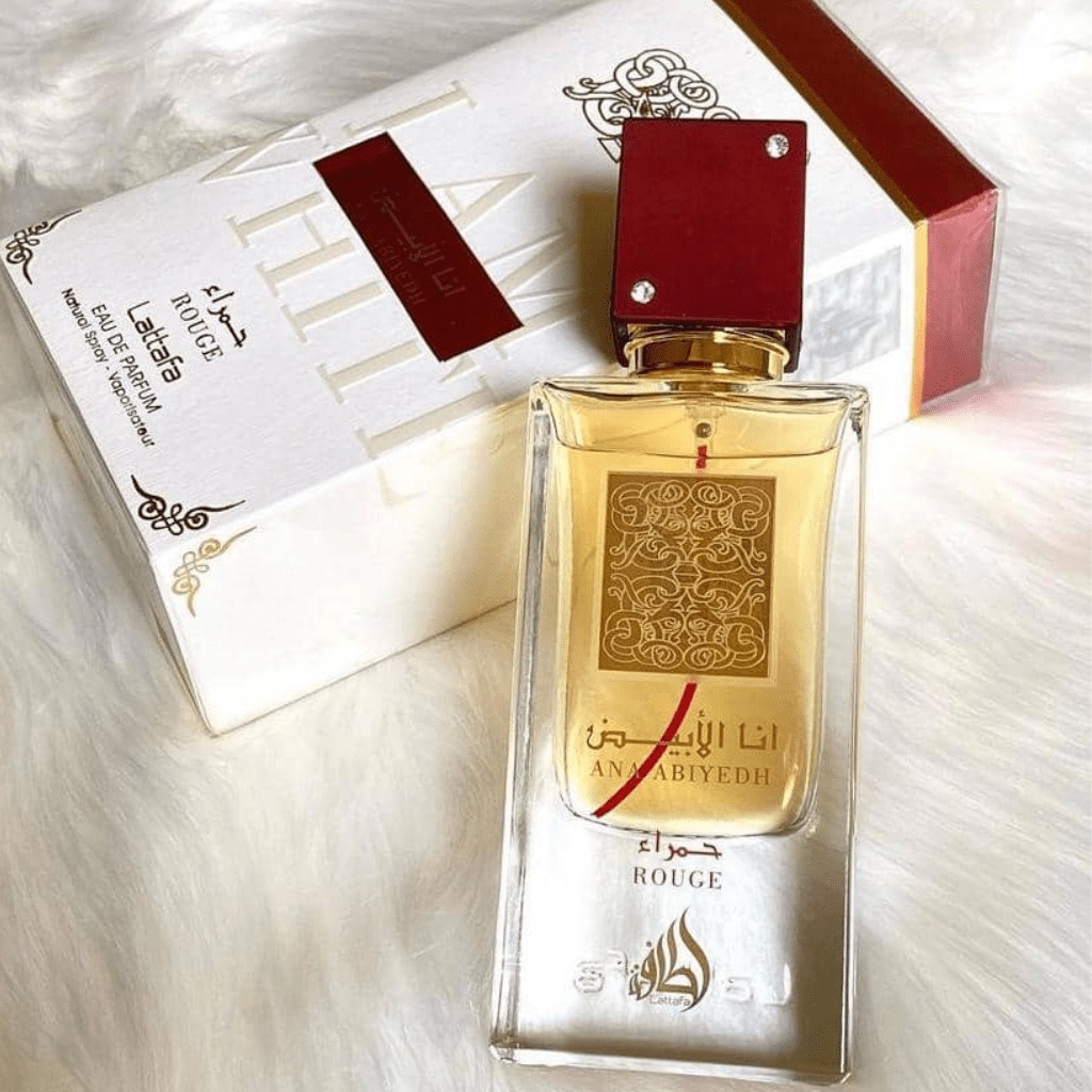 [Zuri_70] Ana Abiyedh Rouge Eau de Parfum Spray 60ml (2.0 oz) by Lattafa