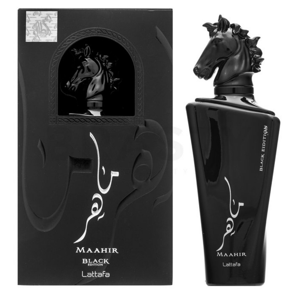 [Zuri_96] Maahir Black Edition Eau de Parfum Spray 100ml (3.4 oz) by Lattafa