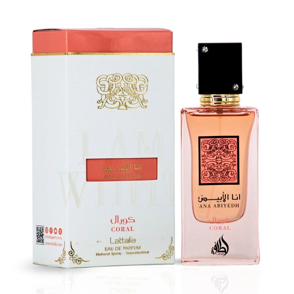 [Zuri_103] Ana Abiyedh Coral Eau de Parfum Spray 60ml (2.0 oz) by Lattafa