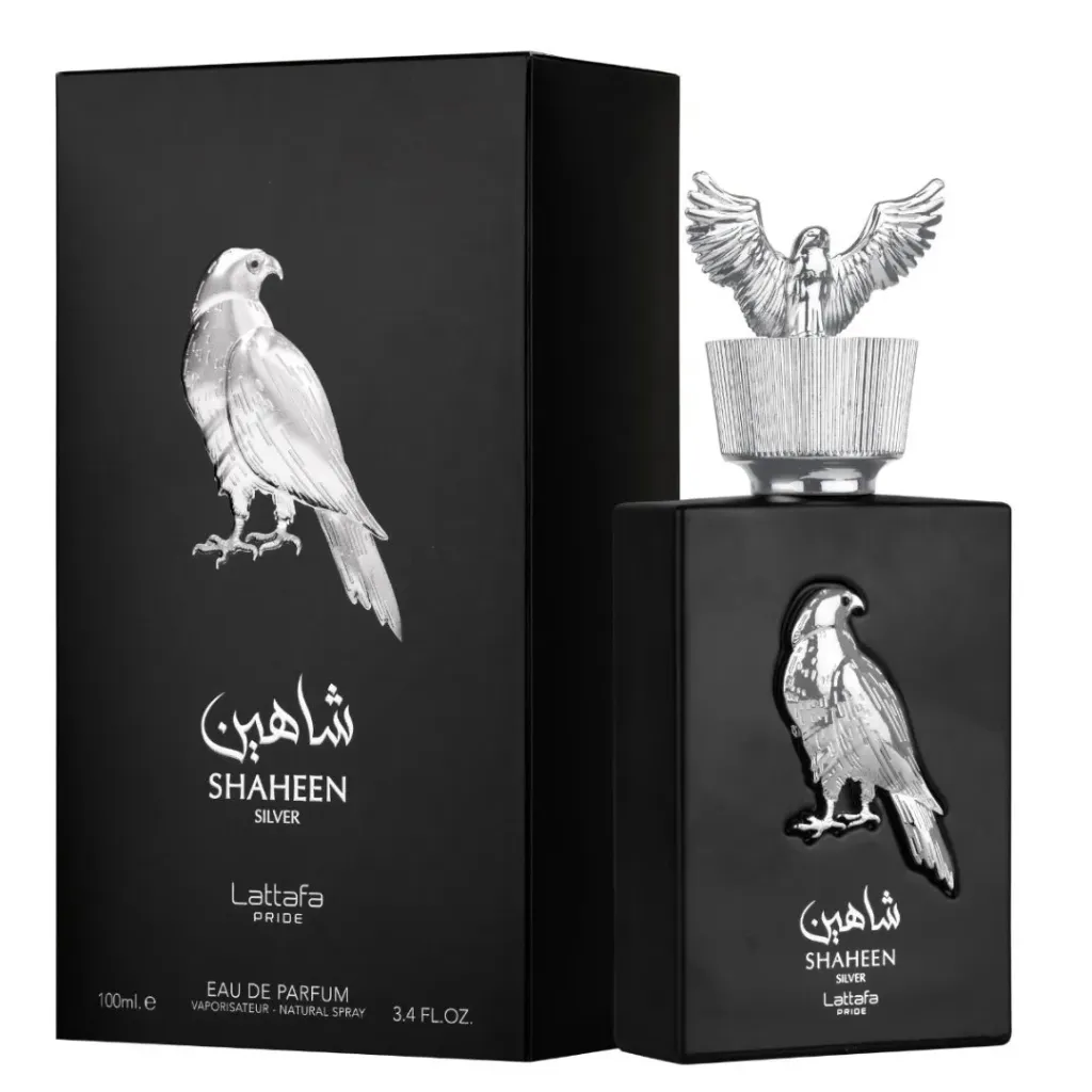Shaheen Silver Perfumes Natural Spray EDP 100ml (3.4 oz) by Lattafa Pride