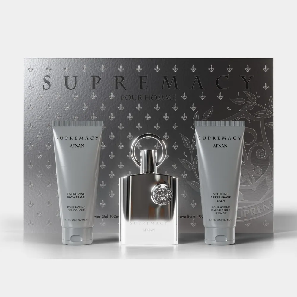  SUPREMACY SILVER BY AFNAN GIFT SET